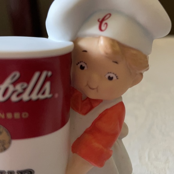 Campbell’s Soup Kids boy holding soup can porcelain figurine in box, mint - Picture 6 of 12